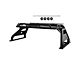 Atlas Roll Bar with 5.30-Inch Black Round Flood LED Lights; Black (15-22 Canyon)