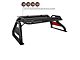 Atlas Roll Bar with 5.30-Inch Red Round Flood LED Lights; Black (15-22 Canyon)