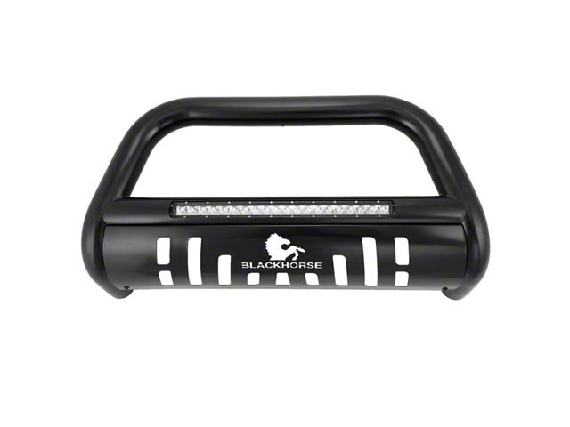 Beacon Bull Bar with Skid Plate; Black (15-22 Canyon)