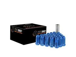 Blue Acorn Spline Lug Nuts; M14x1.5; Set of 24 (23-25 Canyon)