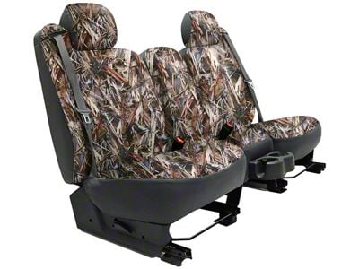 Camo Custom 2nd Row Bench Seat Covers; True Timber Kinati (15-22 Canyon Extended Cab)