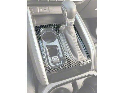 Center Console Accent Trim; Domed Carbon Fiber (23-25 Canyon)