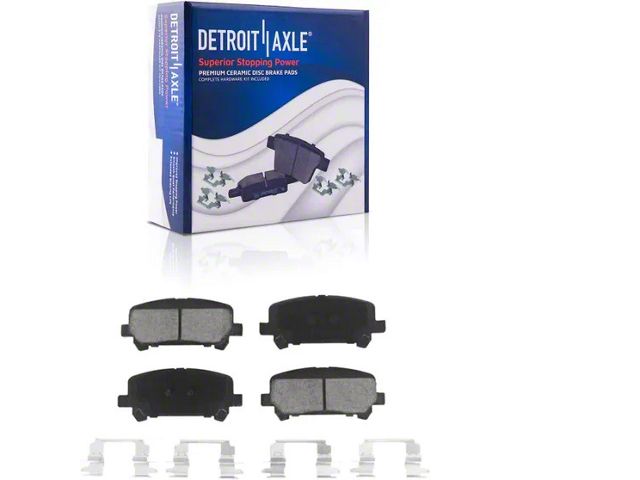 Ceramic Brake Pads; Rear Pair (15-20 Canyon)