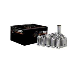 Chrome Acorn Spline Lug Nuts; M14x1.5; Set of 24 (23-25 Canyon)