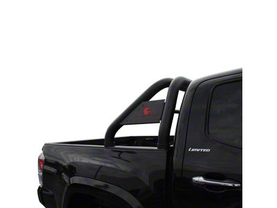 Classic Roll Bar with 40-Inch LED Light Bar; Black (15-22 Canyon)