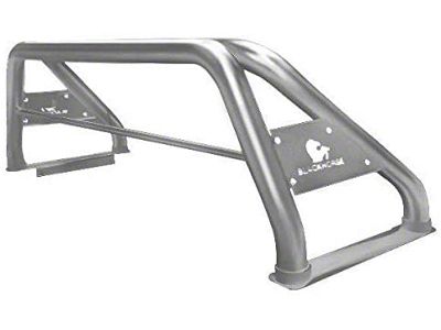 Classic Roll Bar with 40-Inch LED Light Bar; Stainless Steel (15-22 Canyon)