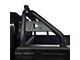 Classic Roll Bar for Tonneau Cover with 7-Inch Black Round LED Lights; Black (15-22 Canyon)