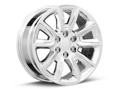 CV73 Chrome 6-Lug Wheel; 20x8.5; 24mm Offset (23-25 Canyon)