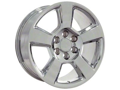 CV76 Chrome 6-Lug Wheel; 20x9; 27mm Offset (23-25 Canyon)