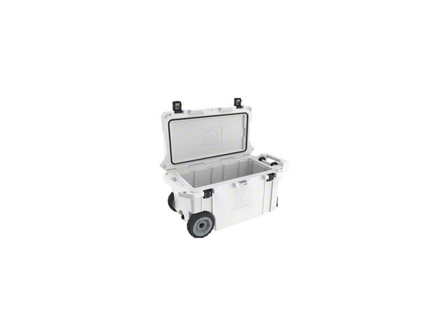 Elite Wheeled Cooler; 80-Quart; White