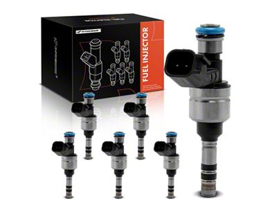 Fuel Injectors; Set of Six (15-16 3.6L Canyon)