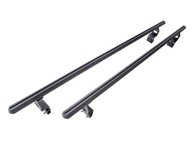 Hex Cross Rails; Textured Black (15-22 Canyon)