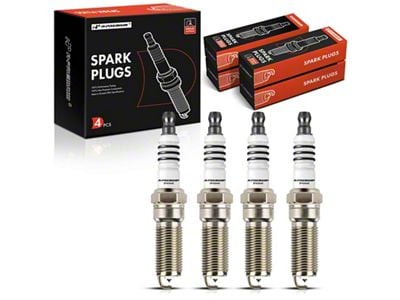 Iridium and Platinum Spark Plugs; Set of 4 (15-16 2.5L Canyon)