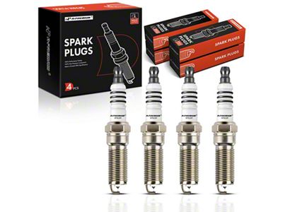 Iridium and Platinum Spark Plugs; Set of 4 (15-20 2.5L Canyon)