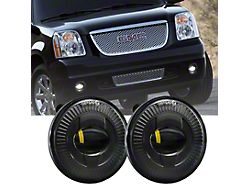 LED Fog Lights; Black Housing (15-18 Canyon)