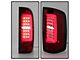 LED Tail Lights; Black Housing; Red Clear Lens (15-22 Canyon)