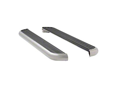 MegaStep 6.50-Inch Running Boards without Mounting Brackets; Polished Stainless (15-22 Canyon Crew Cab)