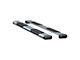 O-Mega II 6-Inch Oval Side Step Bars without Mounting Brackets; Silver (15-22 Canyon Crew Cab)