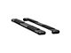 O-Mega II 6-Inch Oval Side Step Bars without Mounting Brackets; Textured Black (15-22 Canyon Extended Cab)