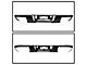 OEM Style Rear Bumper Face Bar; Not Pre-Drilled for Backup Sensors; Black (15-19 Canyon)