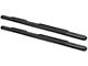 Premier 4 Oval Nerf Side Step Bars without Mounting Kit; Black (15-22 Canyon Crew Cab)