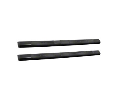 Premier 6 Oval Nerf Side Step Bars without Mounting Kit; Black (15-22 Canyon Crew Cab)