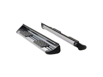 Stainless Side Entry Running Boards; Polished (15-22 Canyon Crew Cab)