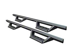 STX Drop Side Step Bars; Black (15-25 Canyon Crew Cab)