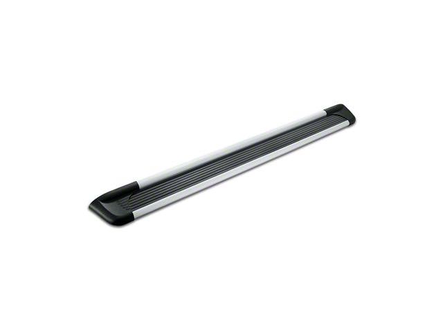 Sure-Grip Running Boards without Mounting Kit; Brushed Aluminum (15-22 Canyon Crew Cab)