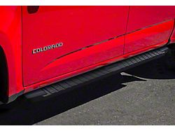 T-Style Running Boards; Black (15-22 Canyon Crew Cab)