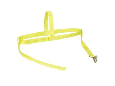 Tire Bonnet Tie Down Strap without Ratchet; 10,000 lb.