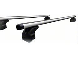 Traveler Cross Bar Roof Rack; Silver; 52-Inch (15-22 Canyon)