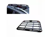 Traveler Roof Rack with Red Reflector; Black; 50-Inch (Universal; Some Adaptation May Be Required)