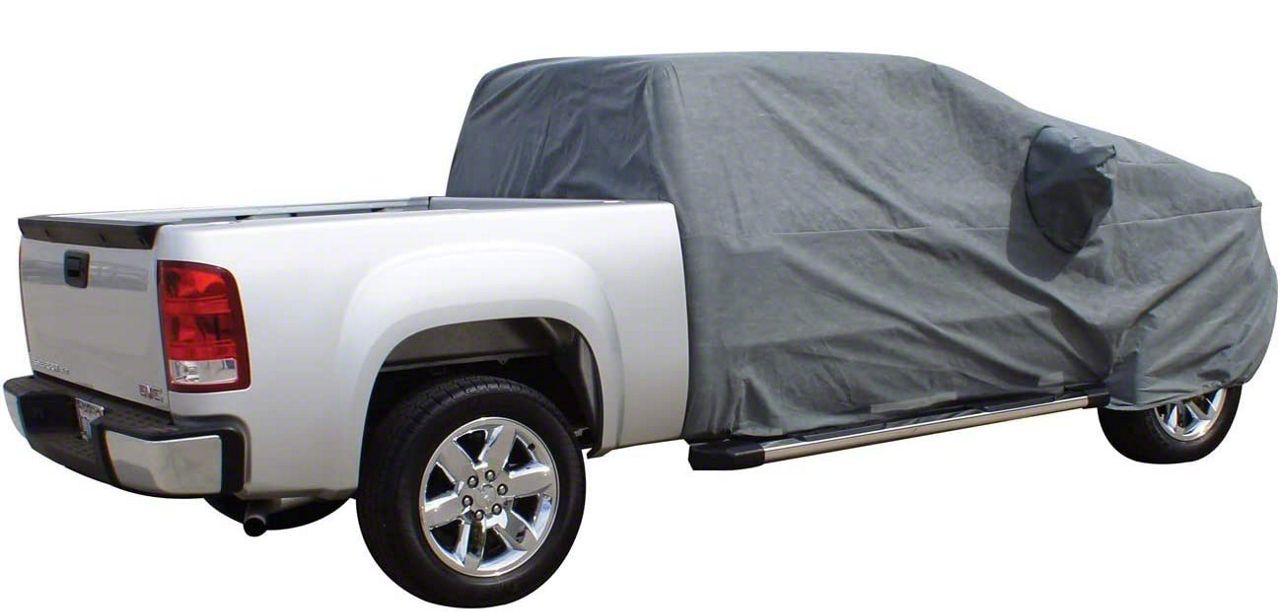 Canyon Universal Easyfit Truck Cab Cover; Gray (15-22 Canyon Extended 