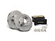 Vented 6-Lug Brake Rotor and Pad Kit; Front (15-20 Canyon)