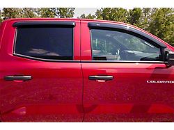 Ventvisor Window Deflectors; Front and Rear; Dark Smoke (23-25 Canyon)