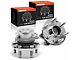 Wheel Bearing and Hub Assemblies; Front (15-20 2WD Canyon)