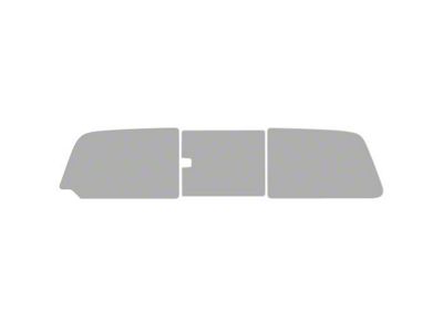 Window Tint Pre-Cut Kit; 3-Piece Back Glass Slider; 50% Light (15-22 Canyon Crew Cab)