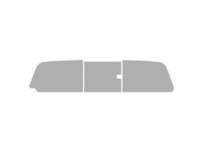 Window Tint Pre-Cut Kit; 3-Piece Back Glass Slider Defrost; 25% Medium (23-25 Canyon Crew Cab)