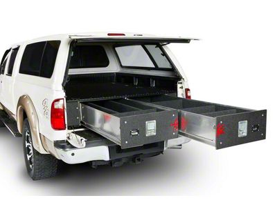 CargoEase 1-Drawer Base Locker; 12-Inch (11-16 F-350 Super Duty w/ 6-3/4-Foot Bed)