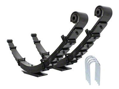 Carli Suspension 1-Inch Lift XHD Progressive Leaf Spring Kit; +2000 lbs. (17-24 4WD 6.7L Powerstroke F-250 Super Duty)