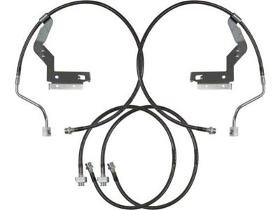 Carli Suspension Extended Brakes Lines for 5.50-Inch Lift (23-25 4WD F-250 Super Duty)