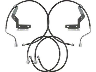 Carli Suspension Extended Brakes Lines for 5.50-Inch Lift (23-24 4WD F-350 Super Duty)