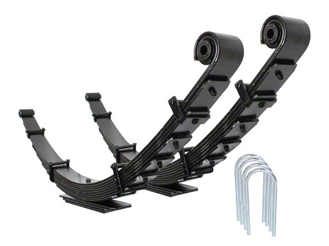 Carli Suspension Heavy Duty Full Progressive Leaf Packs for 2.50-Inch Lift (17-22 4WD 6.7L Powerstroke F-350 Super Duty)