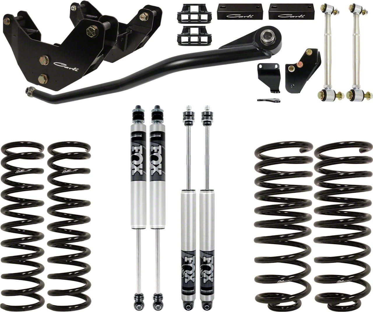 Carli Suspension RAM 2500 2-Inch Commuter Lift System with R2 Coil ...