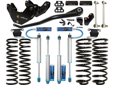 Carli Suspension 2-Inch Pintop Lift System with R2 Coil Springs and KING 2.5 Remote Reservoir Shocks (19-24 RAM 2500 Power Wagon)