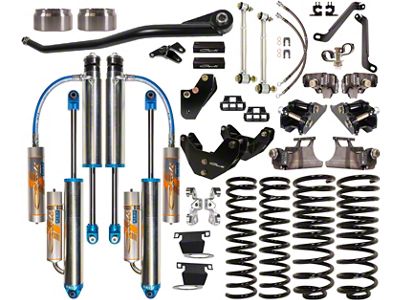 Carli Suspension 3-Inch Dominator Lift System with R2 Coil Springs and KING 3.0 Remote Reservoir Shocks (19-24 4WD 6.4L RAM 2500 w/o Air Ride)