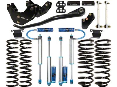 Carli Suspension 3.25-Inch Pintop Lift System with R2 Coil Springs and KING 2.5 Remote Reservoir Shocks (14-24 4WD 6.7L RAM 2500 w/o Air Ride)