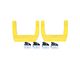 Carr LD Side Steps; Safety Yellow; Pair (17-22 Canyon)