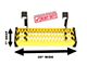 Carr MAXgrip Side Step; Safety Yellow (17-24 F-250 Super Duty)